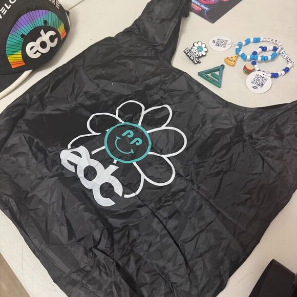 EDC Orlando VIP Lanyard EDC Hat Bandana Pin Bracelets Swag Bag